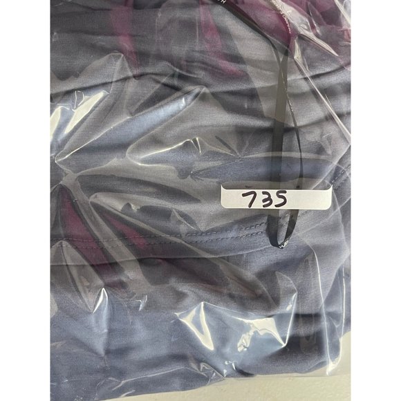 NWT Harlowe and Graham Women's Short Sleeve Gray Top Blouse Cowl Neck Size S - Picture 9 of 9